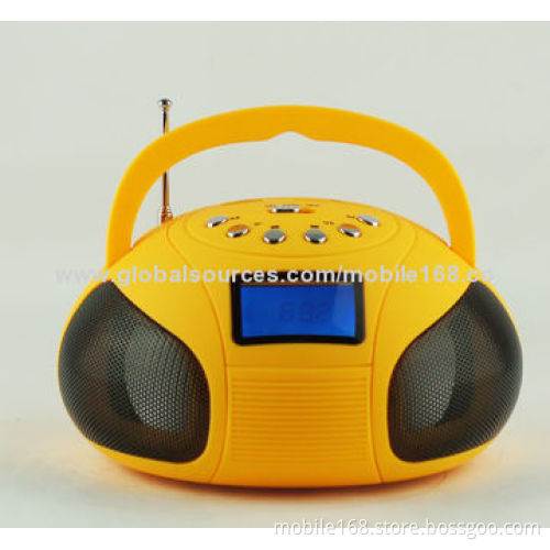 Wireless portable stereo mini Hi-Fi Bluetooth speaker, Jam-box style, outdoor sub-woofer loudspeaker